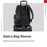 TUMI - Alpha Bravo Nellis Leather Laptop Backpack - 15 Inch Computer Bag for Men and Women - Black - backpacks4less.com