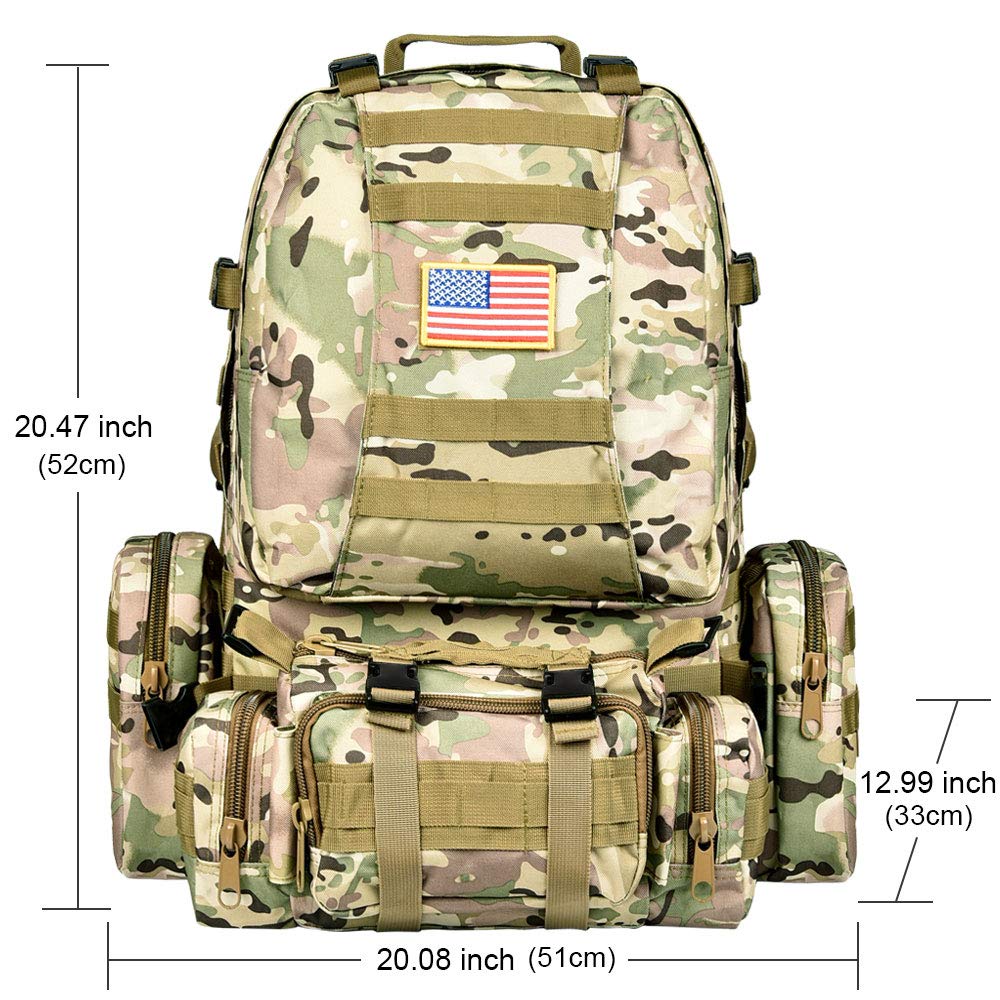 Tactical Backpacks. Military Assault Packs for Civil and Army