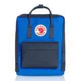 Fjallraven - Kanken Classic Backpack for Everyday, Graphite/UN Blue - backpacks4less.com