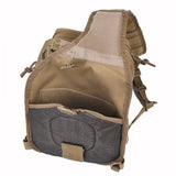 Tactical Sling Bag Military Single Shoulder Backpack Pack Range Bags Tan - backpacks4less.com
