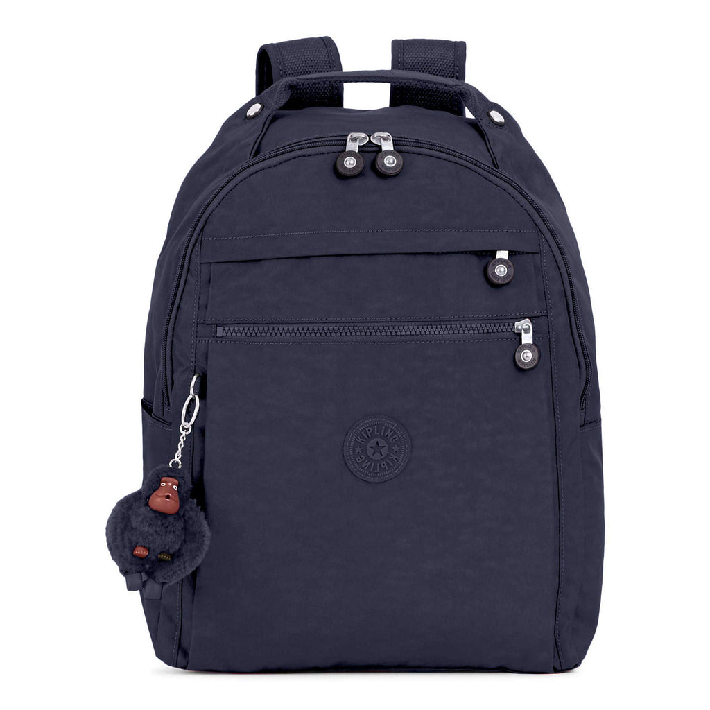 Kipling Micah Medium 15" Laptop Backpack True Blue 3 - backpacks4less.com