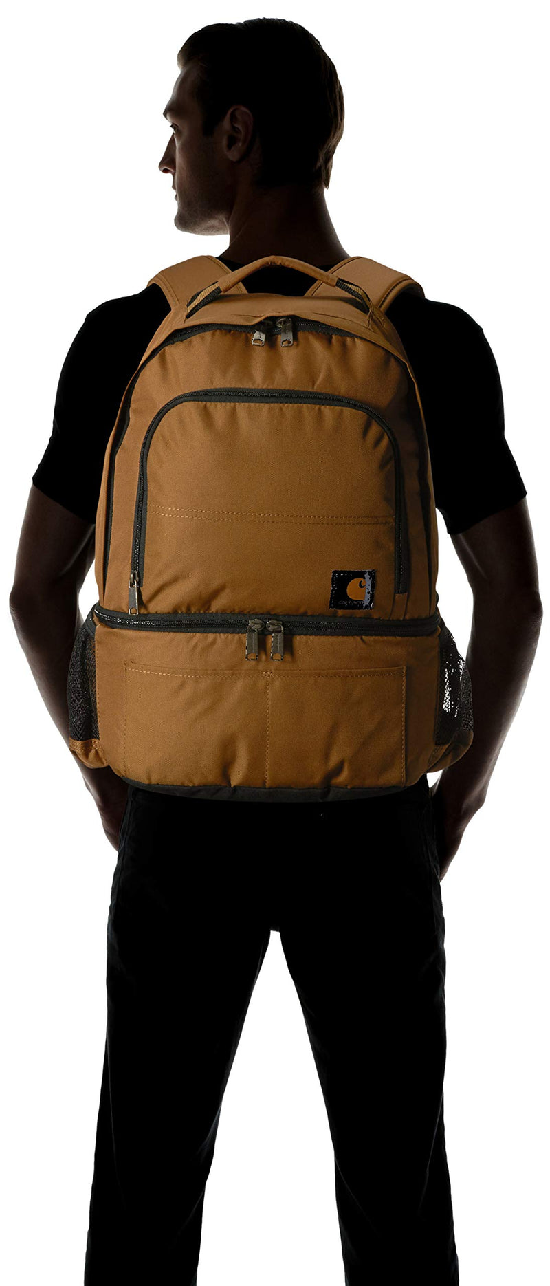 Carhartt 35L Triple-Compartment Backpack Carhartt Brown–