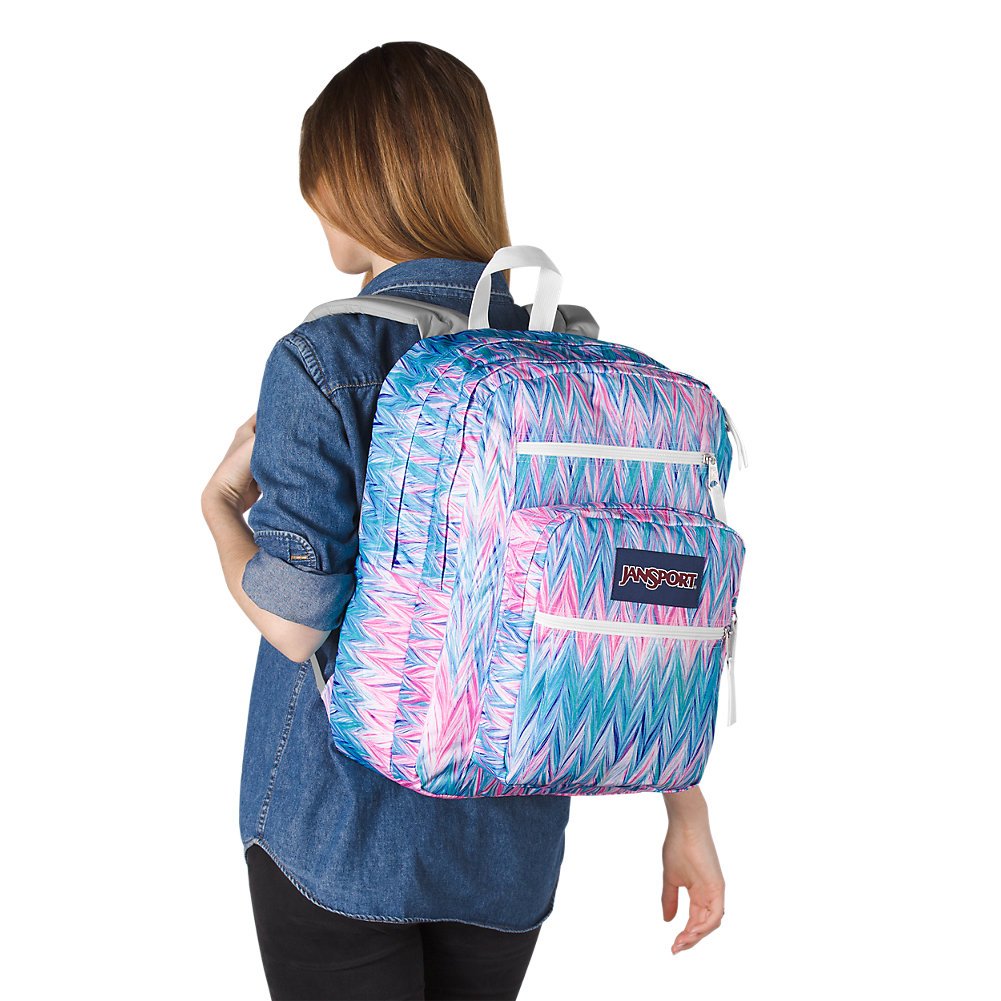 JanSport Big Student Backpack - Painted Chevron - Oversized - backpacks4less.com JanSport Big Student Backpack - Painted Chevron - Oversized - backpacks4less.com