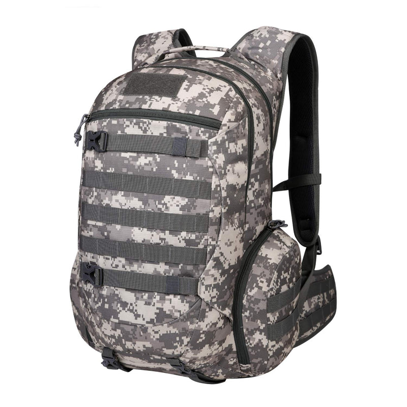Mardingtop 35L Tactical Backpacks Molle Hiking daypacks for Camping Hiking Military Traveling Camo Khaki Grid-5962 - backpacks4less.com