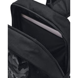 Under Armour Halftime Backpack, (007) Black / / Metallic Black, One Size Fits All