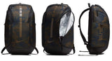 Nike Hoops Elite Hoops Pro Basketball Camo Backpack Cargo Khaki/Black/Yukon Brown - backpacks4less.com