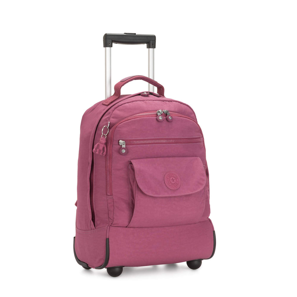 Kipling Sanaa Large Rolling Backpack Fig Purple– backpacks4less.com