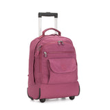 Kipling Sanaa Large Rolling Backpack Fig Purple - backpacks4less.com