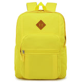 Abshoo Classical Basic Womens Travel Backpack For College Men Water Resistant Bookbag (Yellow) - backpacks4less.com