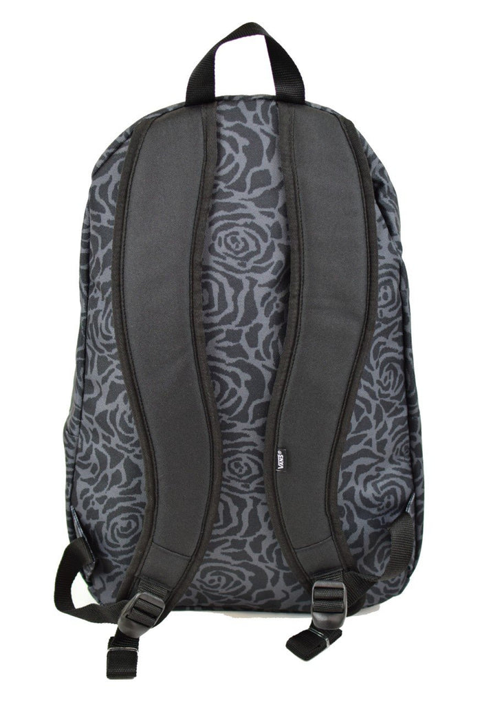 Vans Backpacks Roses Vans Schooling Backpack (Black Rose) – backpacks4less.com