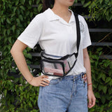 Magicbags Clear Fanny Pack,Stadium Approved Waist Pack for Festival, Games,Travel and Concerts - backpacks4less.com