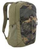 The North Face Jester Backpack, Burnt Olive Green Waxed Camo Print/Burnt Olive Green - backpacks4less.com