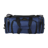Dalix 20 Inch Sports Duffle Bag with Mesh and Valuables Pockets, Navy Blue - backpacks4less.com