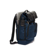 TUMI - Alpha Bravo London Roll Top Laptop Backpack - 15 Inch Computer Bag for Men and Women - Navy - backpacks4less.com
