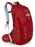 Osprey Packs Talon 22 Men's Hiking Backpack, Small/Medium, Martian Red - backpacks4less.com