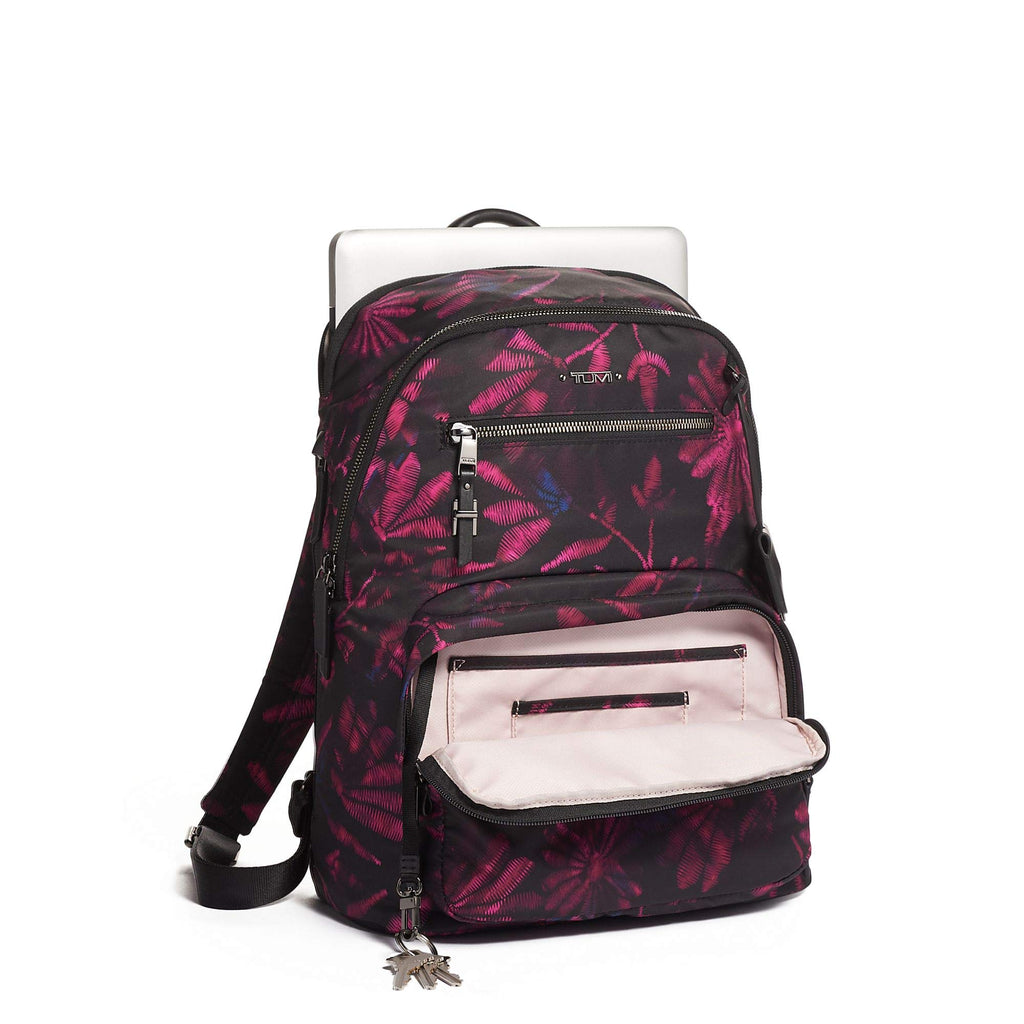 TUMI - Voyageur Hartford Laptop Backpack - 13 Inch Computer Bag For Women - Floral Tapestry - backpacks4less.com