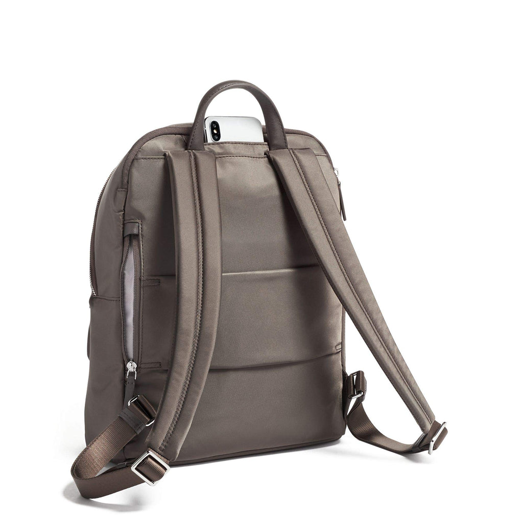 tumi backpack 13 in macbook pro TUMI - Voyageur Hartford Laptop Backpack - 13 Inch Computer Bag For Women - Mink/Silver