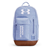 Under Armour Adult Halftime Backpack , Washed Blue Medium Heather (420)/White , One Size Fits All