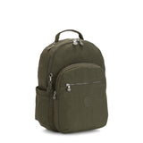 Kipling Seoul Large 15" Laptop Backpack Jaded Green Rm - backpacks4less.com