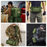 CVLIFE Military Tactical Backpack Army Rucksack Assault Pack Built-up Molle Bag - backpacks4less.com