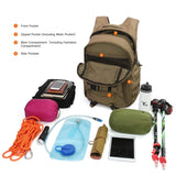 Mardingtop 28L Tactical Backpacks Molle Hiking daypacks for Camping Hiking Military Traveling 28L-Khaki - backpacks4less.com