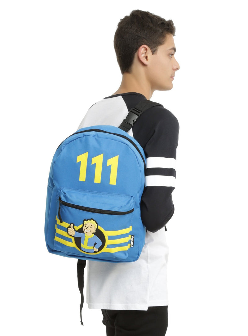 Fallout 4 Vault Boy Reversible Backpack - backpacks4less.com