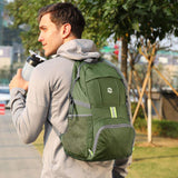 OlarHike Lightweight Travel Backpack, 35L Water Resistant Packable Traveling/Hiking Backpack Daypack for Men & Women, Multipurpose Use, Green - backpacks4less.com