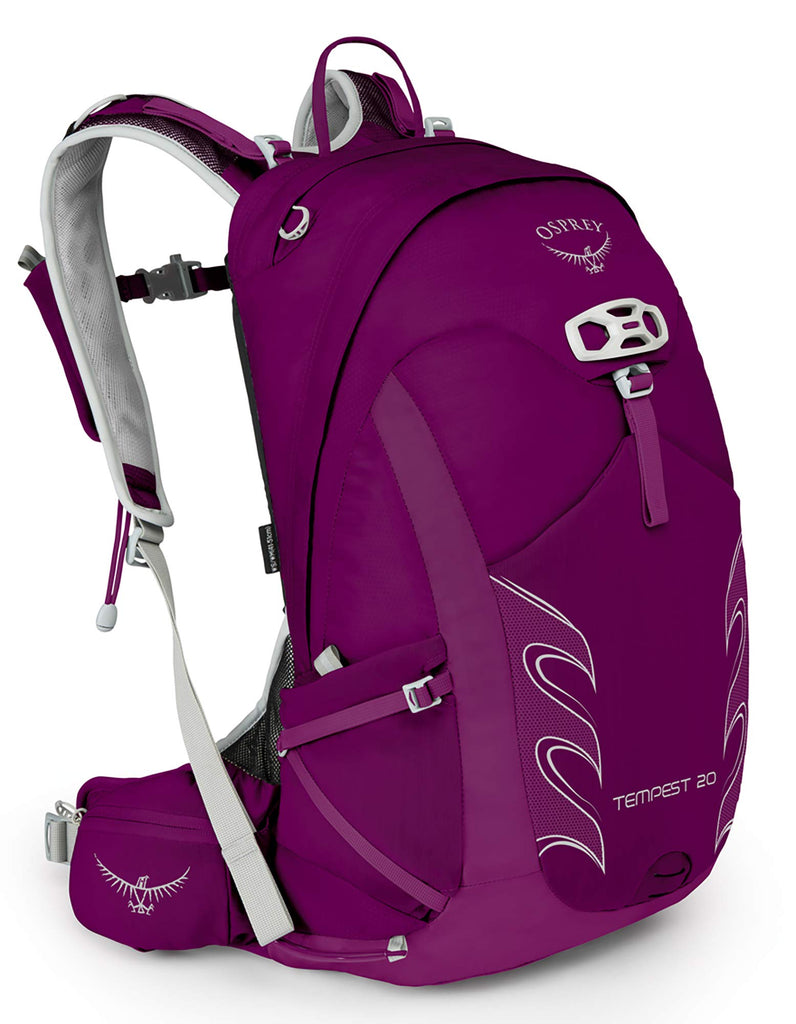 Osprey Packs Tempest 20 Women's Hiking Backpack, Mystic Magenta