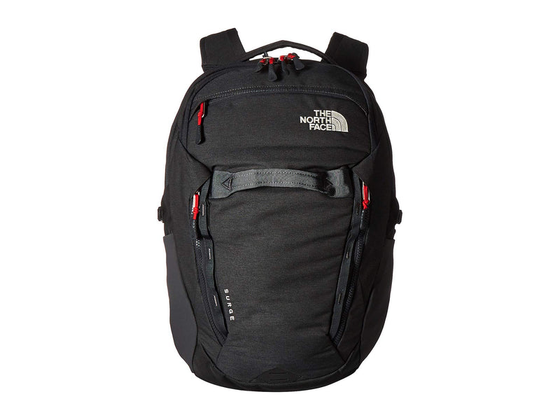 The North Face Women's Surge Backpack, Asphalt Gry Lt Htr/Vtg Wht - backpacks4less.com