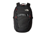 The North Face Women's Surge Backpack, Asphalt Gry Lt Htr/Vtg Wht