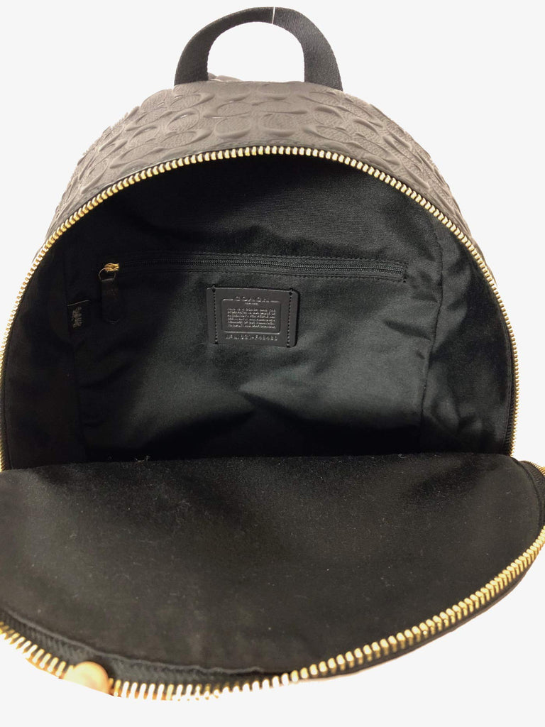 Coach F30550 Medium Charlie Backpack (IM/Black) Coach F30550 Medium Charlie Backpack (IM/Black)