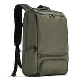 eBags Professional Slim Laptop Backpack for Travel, School & Business - Fits 17 Inch Laptop - Anti-Theft - (Sage Green) - backpacks4less.com