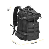 Military Tactical Backpack 30L Hiking Backpack for Travel Camping Trekking - backpacks4less.com