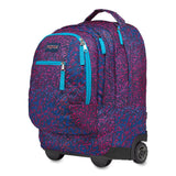 Jansport Driver 8 Rolling Laptop Backpack - Electric Noise - backpacks4less.com