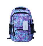 Meetbelify Kids Rolling Backpacks Luggage Six Wheels Unisex Trolley School Bags Purple - backpacks4less.com