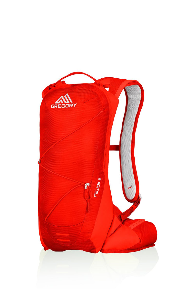 Gregory Mountain Products Miwok 6 Liter Men's Daypack, Citrus Red, One Size - backpacks4less.com