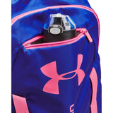 Under Armour Undeniable Sackpack, (486) Versa Blue/Pink Punk/White, One Size Fits Most