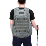 Mardingtop 35L Tactical Backpacks Molle Hiking daypacks for Camping Hiking Military Traveling Gray-35L - backpacks4less.com