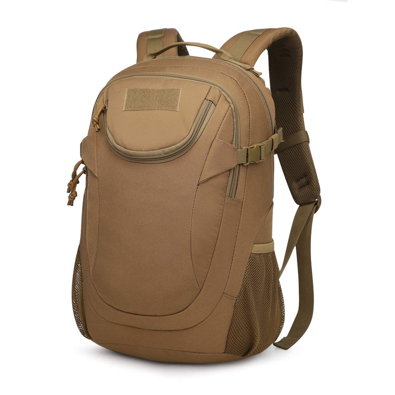 Mardingtop 25L Tactical Backpacks Molle Hiking daypacks for Camping Hiking Military Traveling (M6260-25L-Khaki, 25L) - backpacks4less.com