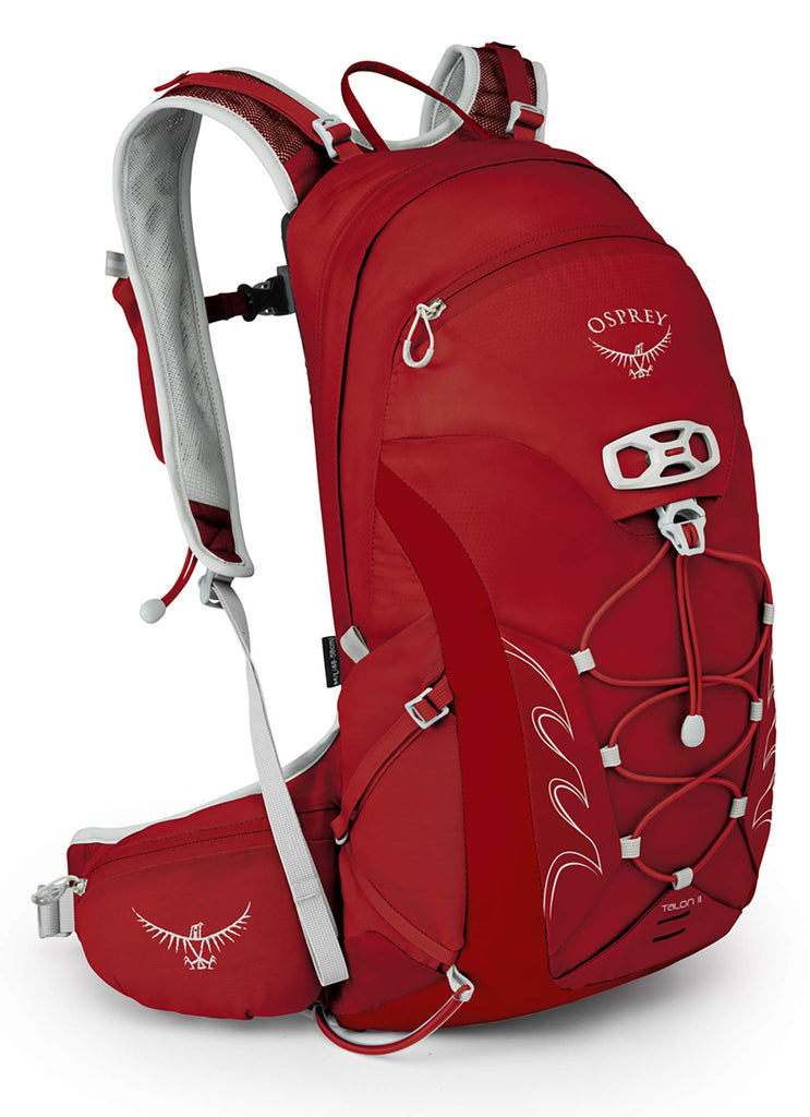 Osprey Packs Talon 11 Men's Hiking Backpack, Martian Red, Small/Medium - backpacks4less.com