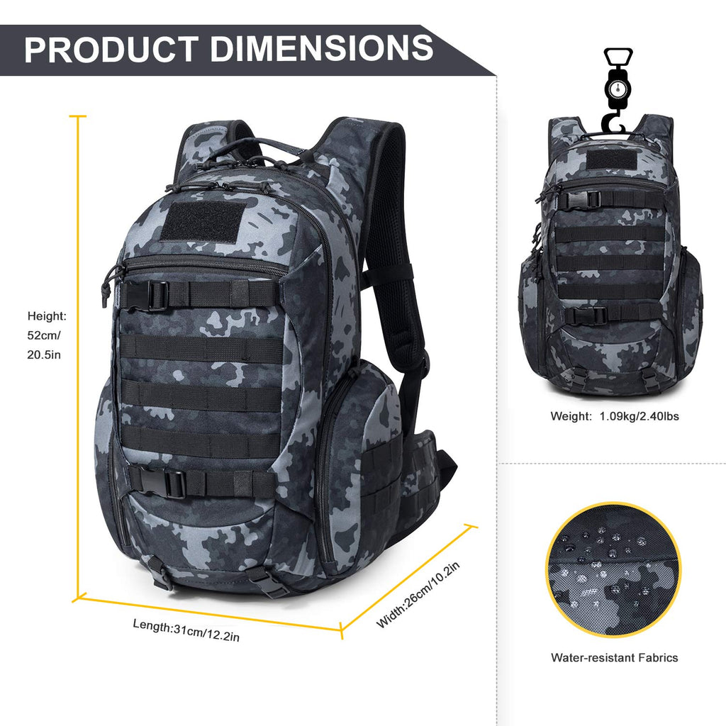 Mardingtop 35L Tactical Backpacks Molle Hiking daypacks for Camping Hi ...