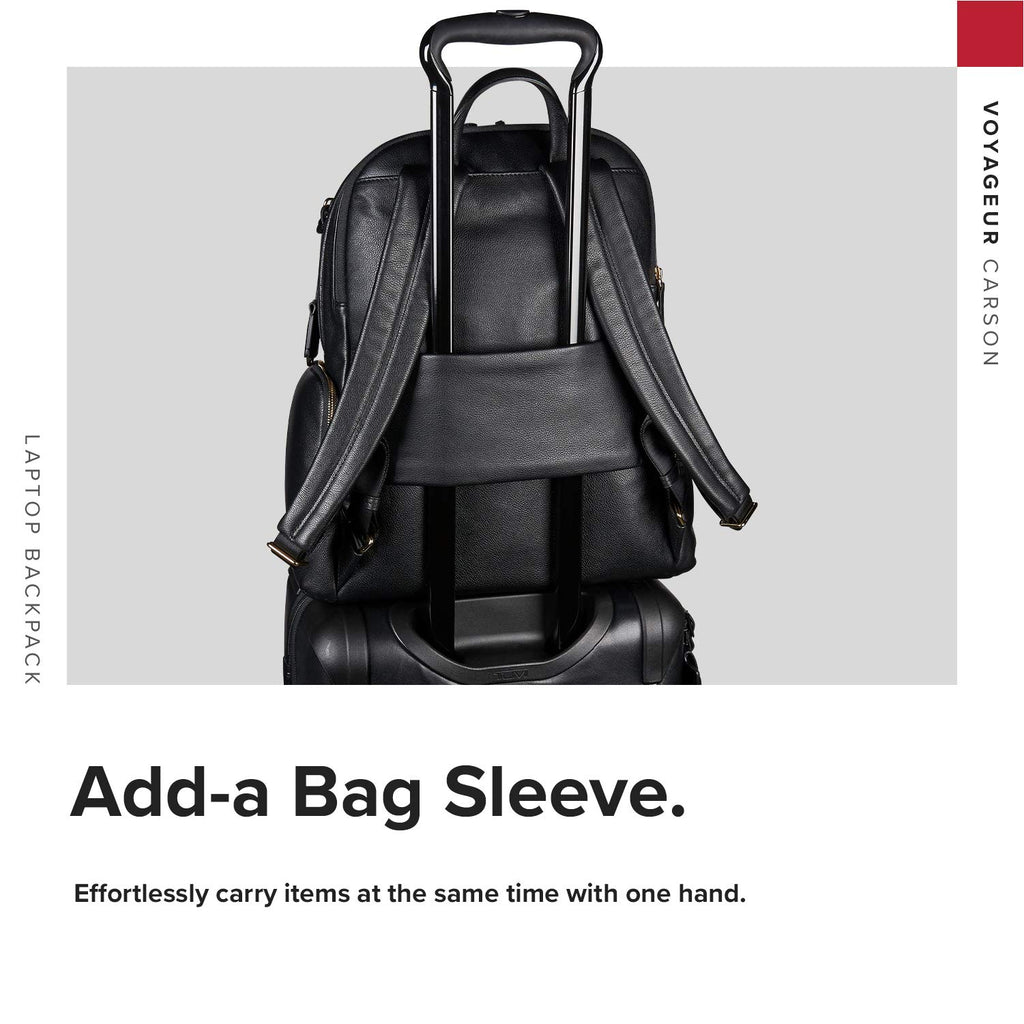carson backpack leather TUMI - Voyageur Carson Leather Laptop Backpack - 15 Inch Computer Bag for Women