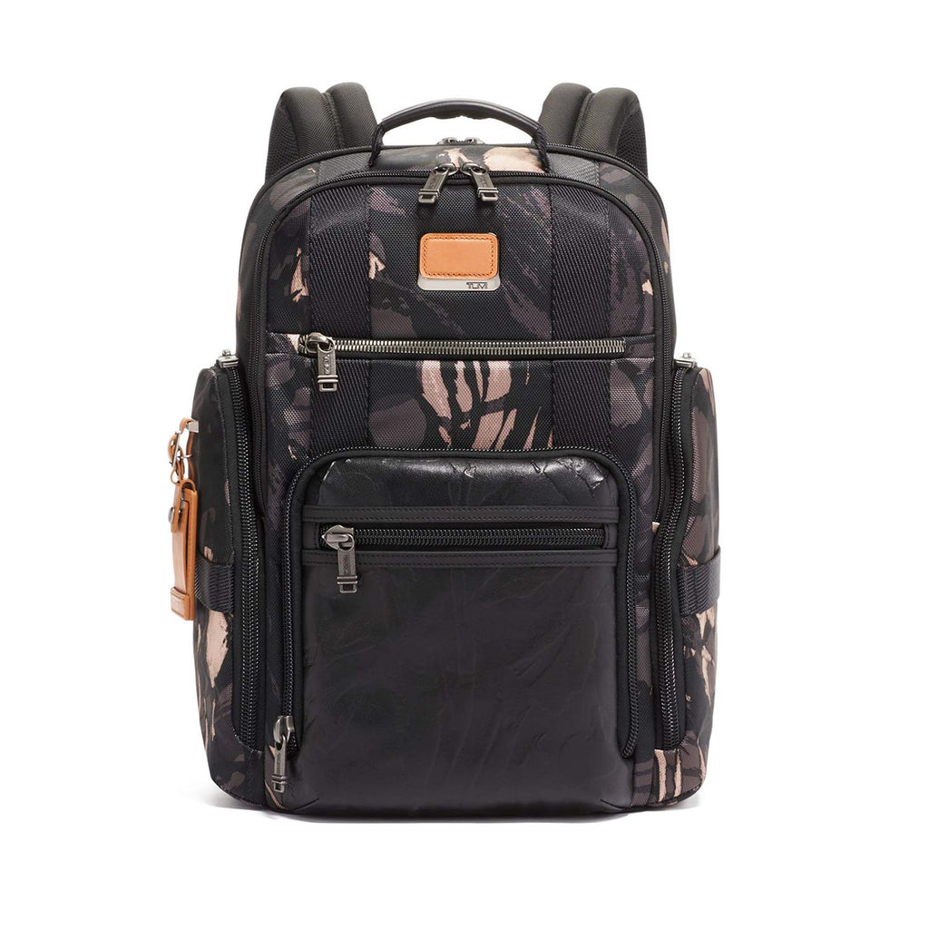 tumi backpack gray sheppard TUMI - Alpha Bravo Sheppard Deluxe Brief Pack Laptop Backpack - 15 Inch Computer Bag for Men and Women