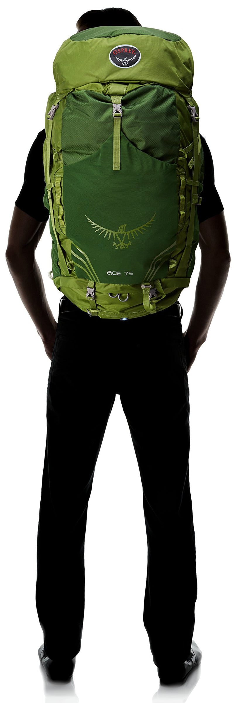 Osprey Unisex-Kid's Ace 75, Ivy Green, One Size - backpacks4less.com