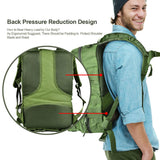 NOOLA Military Tactical Backpack Large Army 3 Day Assault Pack Molle Bag Green - backpacks4less.com