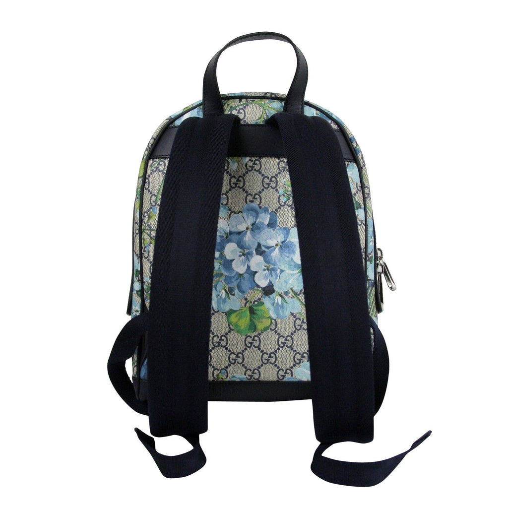 Gucci Beige/Blue GG Coated Canvas Front Pocket Messenger Bag