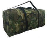 Heavy Duty Cargo Duffel Large Sport Gear Drum Set Equipment Hardware Travel Bag Rooftop Rack Bag (42" x 20" x 20", Camouflage) - backpacks4less.com