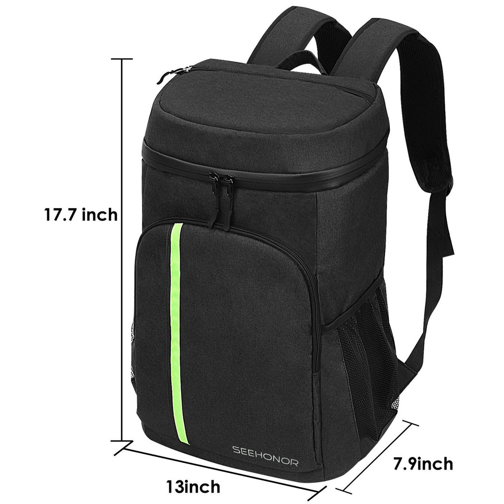 SEEHONOR Insulated Cooler Backpack Leakproof Soft Cooler Bag