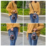 Magicbags Fashion Clear Fanny Pack, Stadium Approved Clear Crossbody Purse Bag,Multifunctional Waist Pack Perfect for Travel Festival Sports - backpacks4less.com