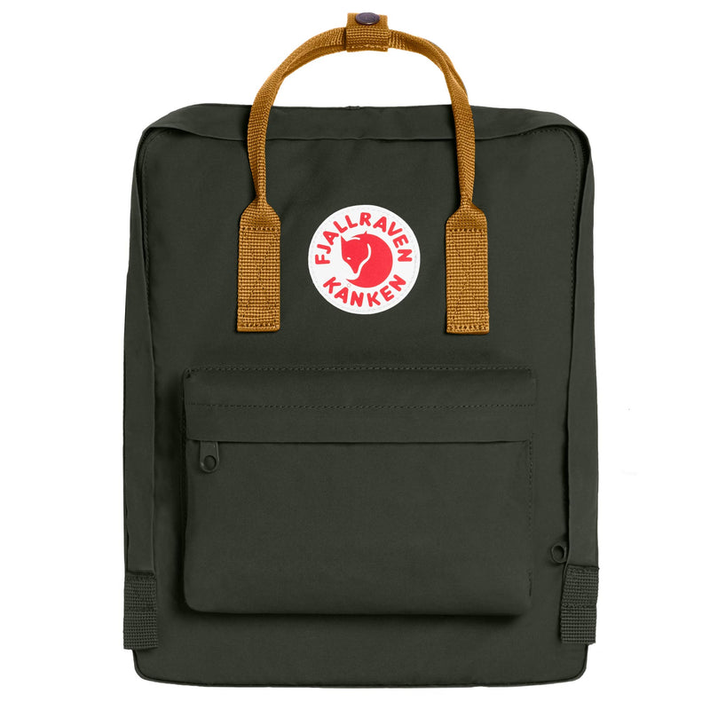 Fjallraven - Kanken Classic Backpack for Everyday, Deep Forest/Acorn - backpacks4less.com
